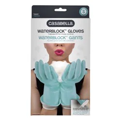 Casabella Waterblock Gloves - Small - 1 pair