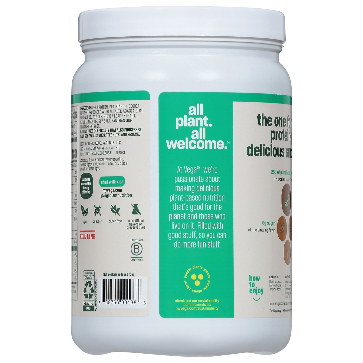 slide 10 of 13, Vega Original Creamy Chocolate Protein 16.2 oz, 16.2 oz