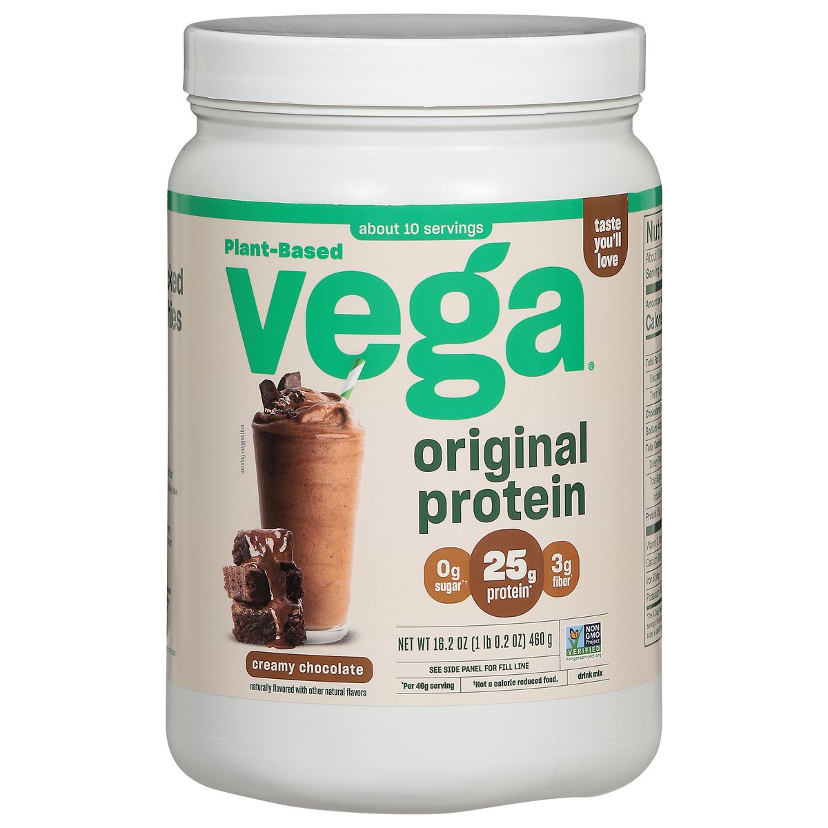 slide 1 of 13, Vega Original Creamy Chocolate Protein 16.2 oz, 16.2 oz