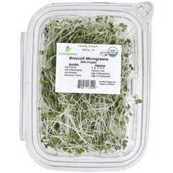 H2Organics Broccoli Microgreens
