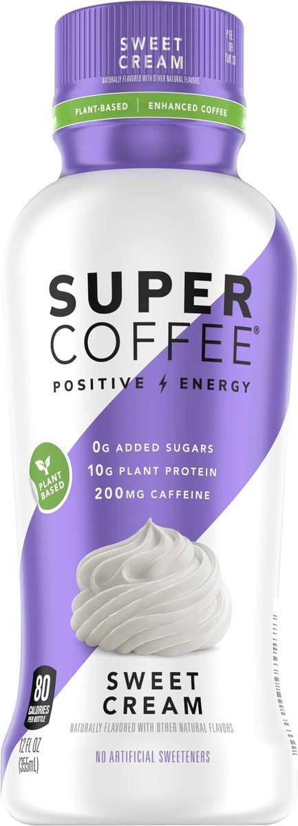 slide 9 of 11, Super Coffee Kitu Sweet Cream Super Coffee - 12 fl oz, 12 fl oz