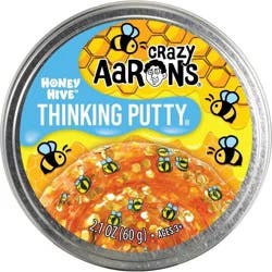 Crazy Aaron's Crazy Aarons Golden Honeycomb Honey Hive Thinking Putty