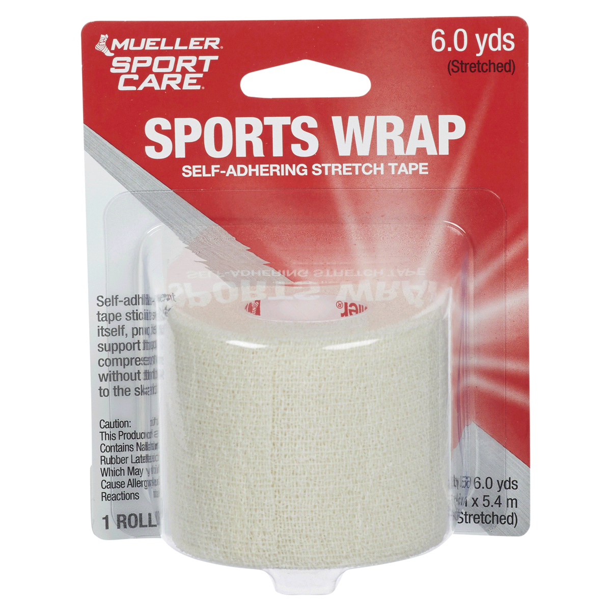 slide 1 of 29, Mueller Sports Wrap - White, 2 in