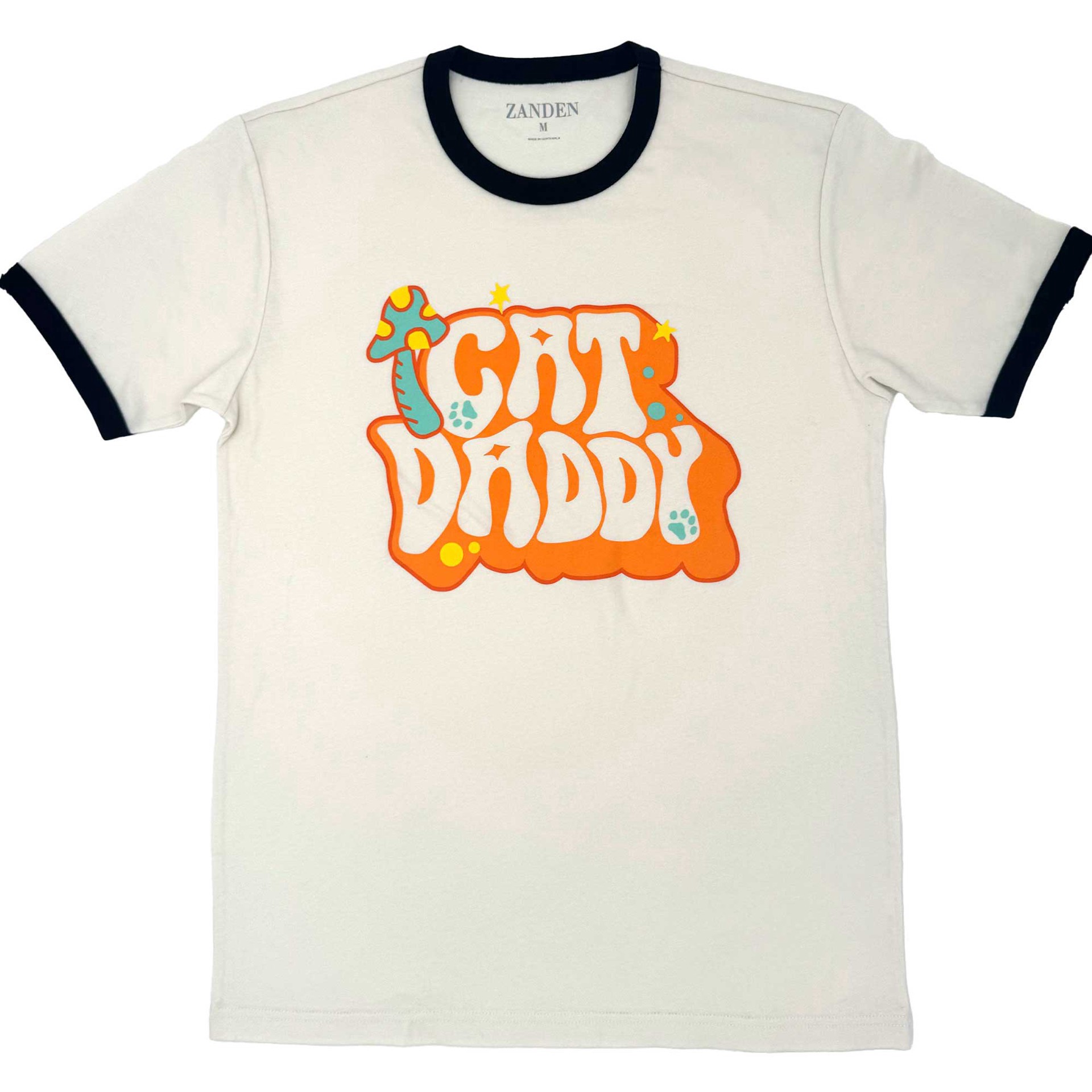 slide 1 of 1, Zanden Cat Daddy Adult Unisex T-Shirt, X-Large, 1 ct