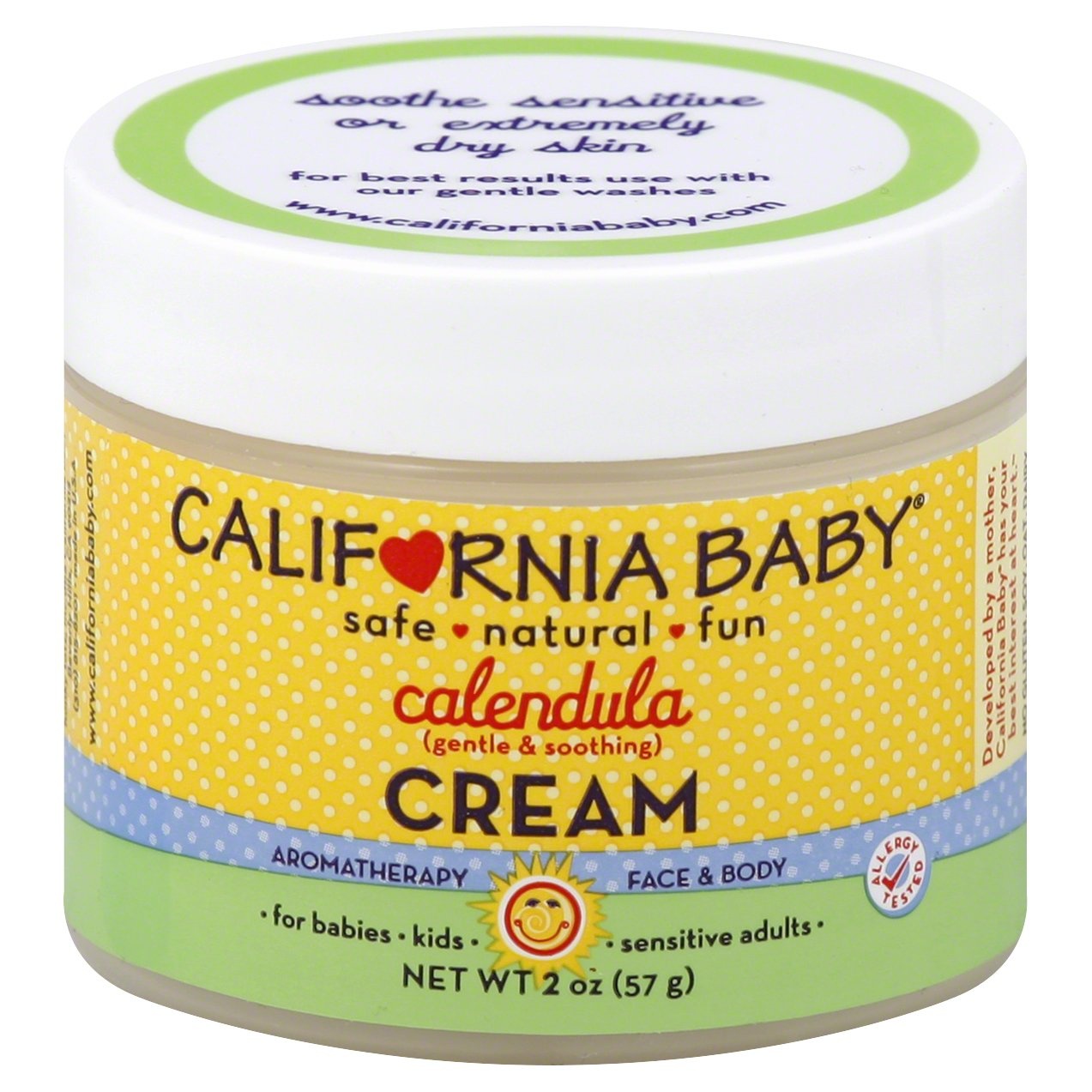 slide 1 of 1, California Baby Cream 2 oz, 2 oz