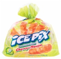 slide 1 of 1, Kroger Cherry Mango Ice Pix Pops, 27 fl oz