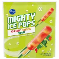 Kroger Cherry Mango Ice Pix Pops