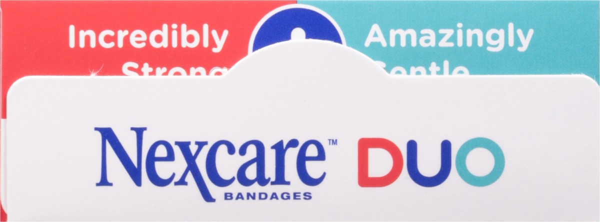 slide 4 of 9, Nexcare DUO Bandages Knee/Elbow, 8 ct