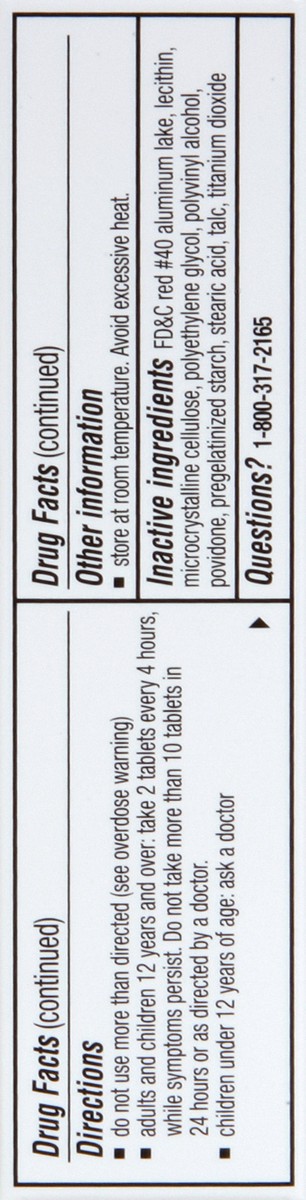 slide 3 of 5, Coricidin Cold Symptom Relief, Maximum Strength Flu, Decongestant-Free, Tablets, 20 ct