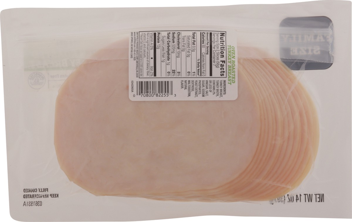 slide 13 of 14, Prime Fresh Delicatessen Smithfield Prime Fresh Oven Roasted Turkey Breast Lunch Meat, 14 oz, 14 oz