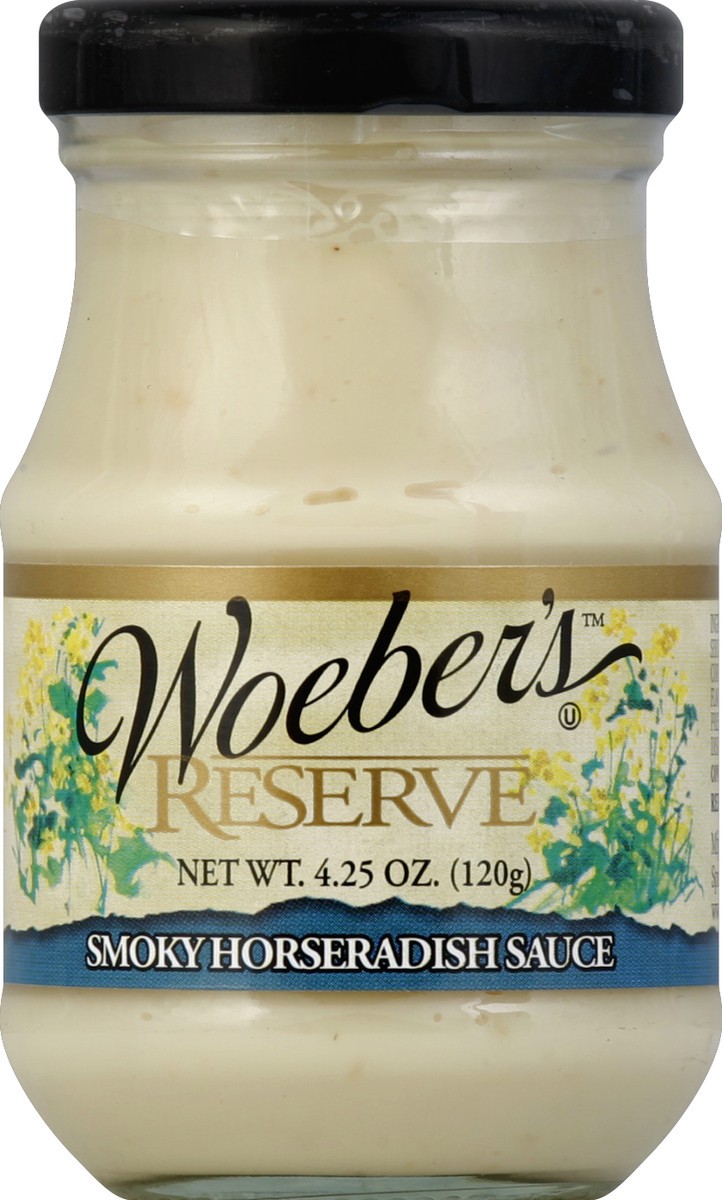 slide 2 of 2, Woeber's Horseradish Sauce 4.2 oz, 4.2 oz