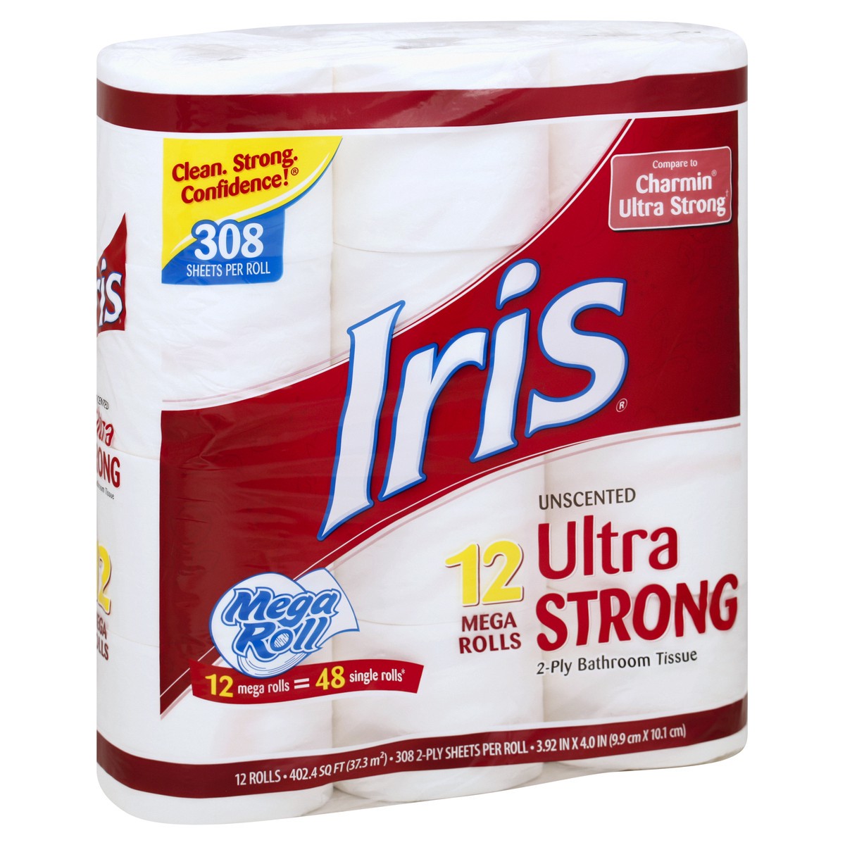 slide 4 of 8, IRIS Bathroom Tissue 12 ea, 12 ct