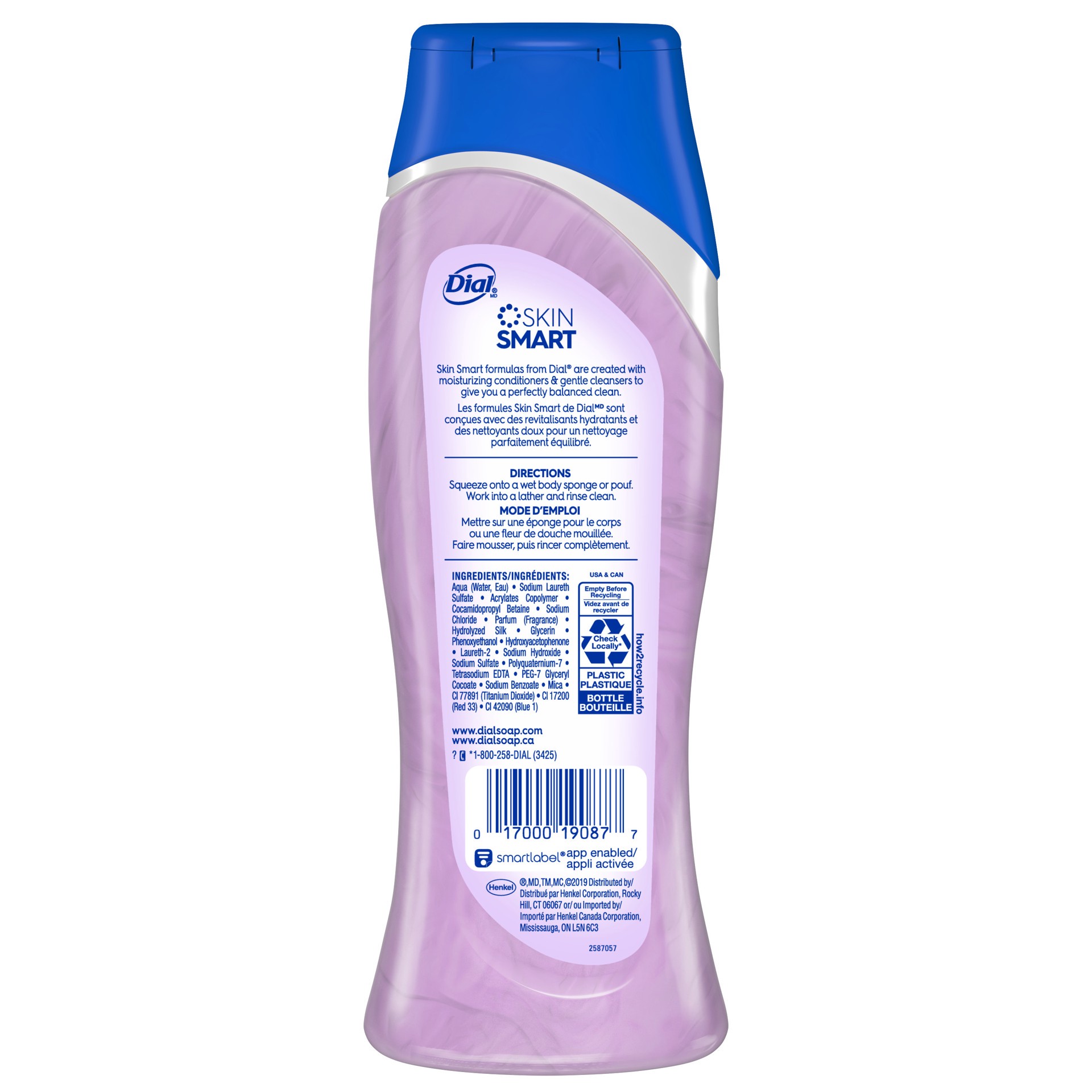 slide 5 of 5, Dial Body Wash, Silk & Orchid, 16 fl oz, 16 fl oz