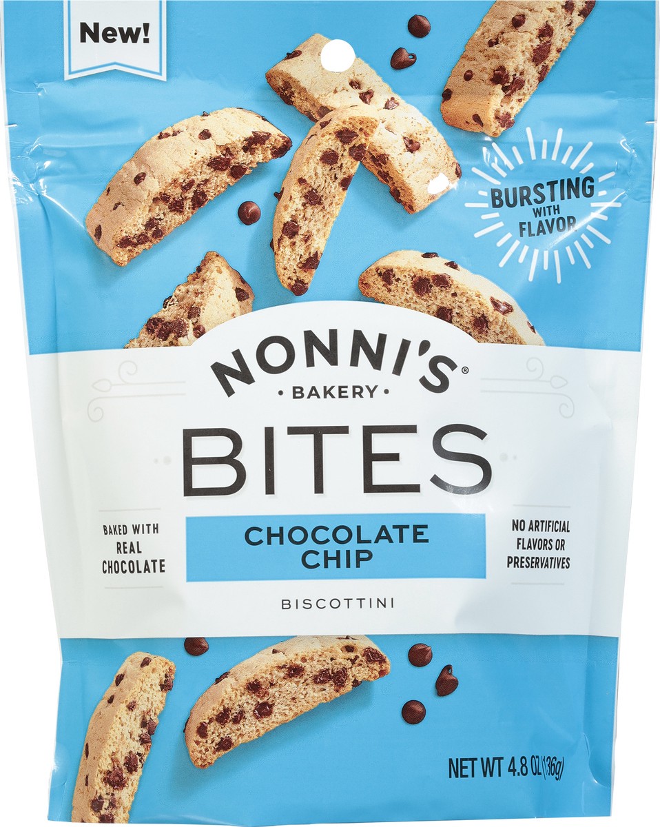 slide 4 of 9, Nonni's Biscottini Chocolate Chip Bites - 4.8 oz, 4.8 oz
