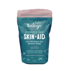 Oilogic Baby Skin + Aid Oatmeal + Epsom Salt Fragrance Free Bottom Soak 16 oz