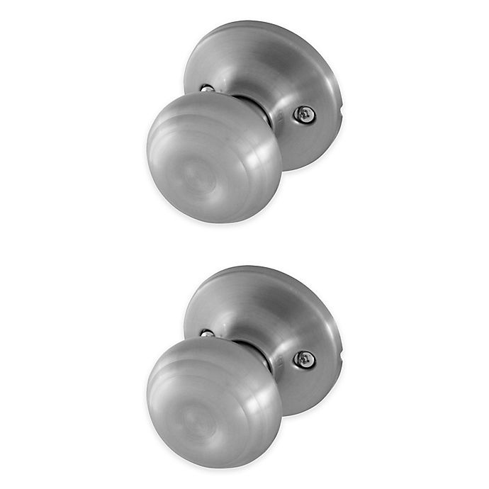 slide 1 of 1, Honeywell Classic Passage Door Knob - Satin Nickel, 1 ct