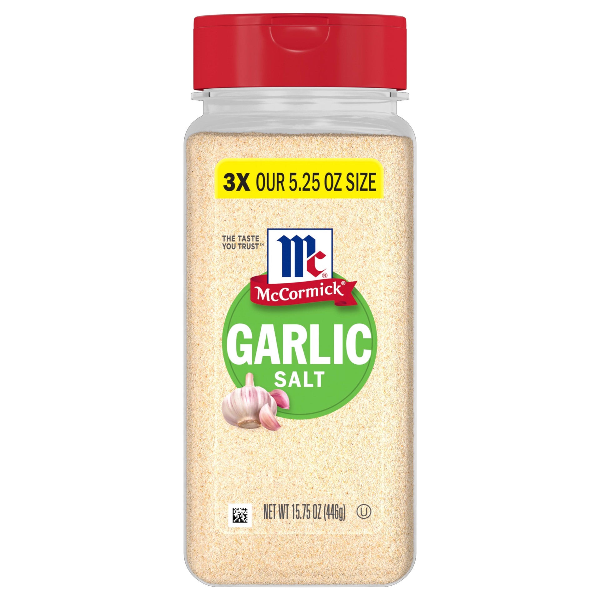 slide 1 of 5, McCormick Garlic Salt, 15.75 oz