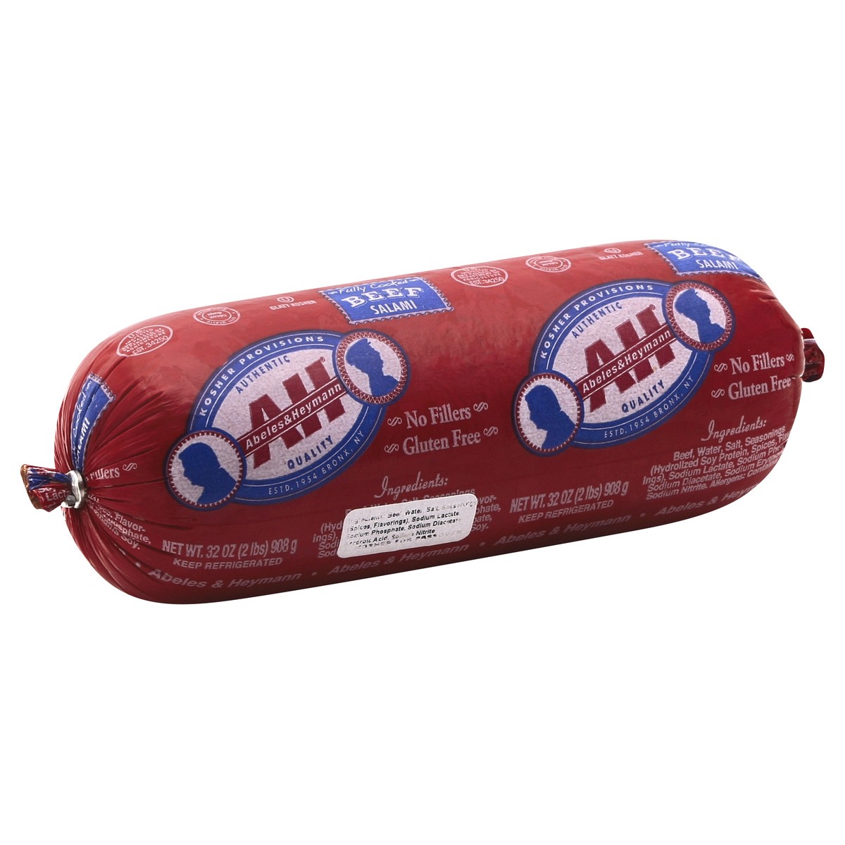 slide 2 of 3, A & H A&H Beef Salami - 32 Oz, 32 oz