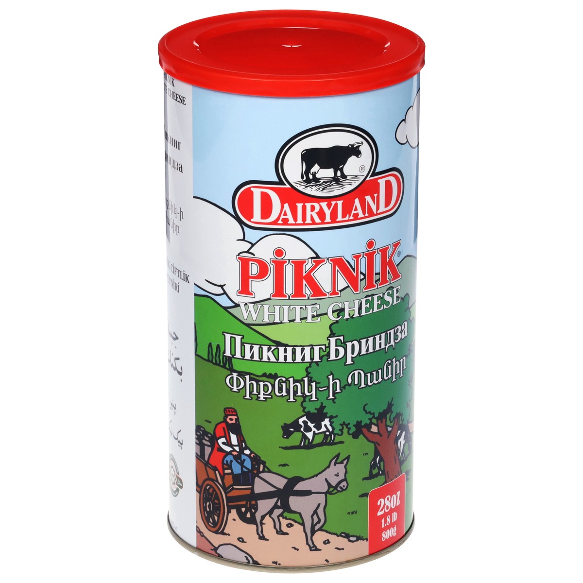 slide 9 of 13, Dairyland Piknik White Cheese 28 oz, 28 oz