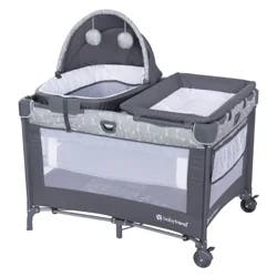 BABYTREND Baby Trend Nursery Den Playard with Snooze Pod & Flip Over Changer.