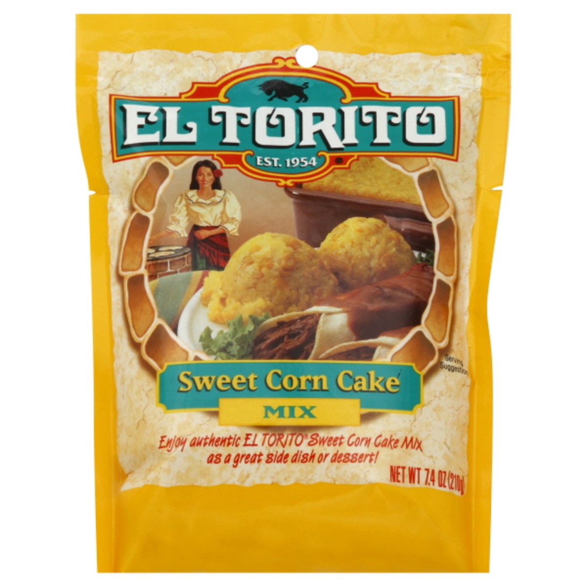 slide 2 of 2, El Torito Corn Cake Mix 7.4 oz, 7.4 oz