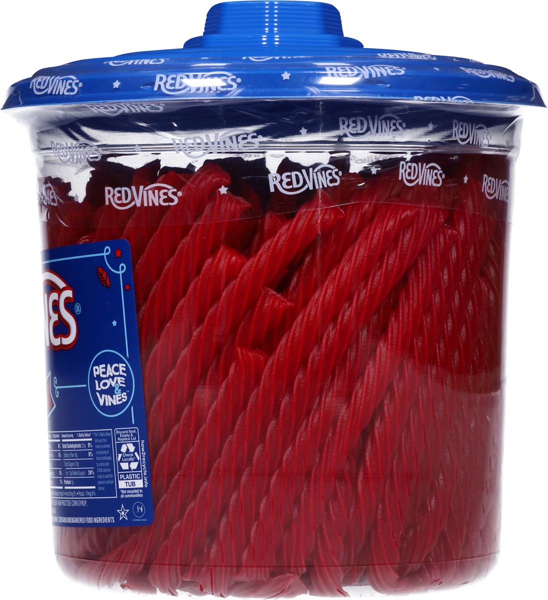 slide 8 of 14, Red Vines Twists Original Red Candy 3.5 lb, 3.50 ct