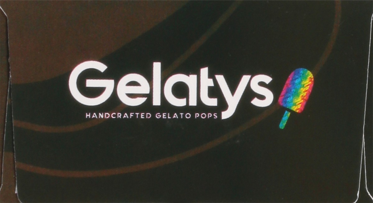 slide 9 of 9, Gelatys Handcrafted Gelato Pop - Chocolate Volcano, 3.29 fl oz