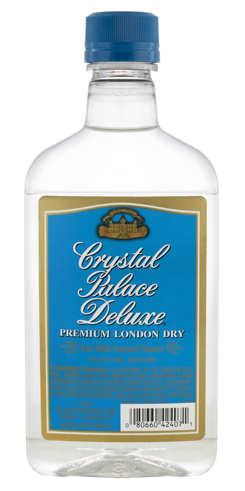 slide 1 of 1, Crystal Palace Gin 375ml, 375 ml