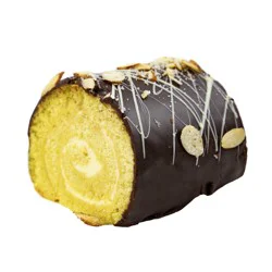 Kwl Boston Cream Swiss Roll Slice