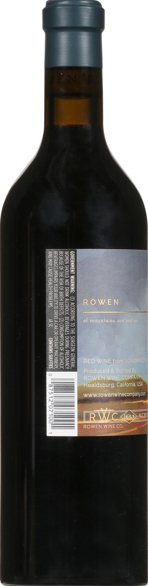 slide 5 of 9, Rowen Red Wine 750 ml, 750 ml