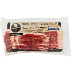 Hatfield NAE Uncured Bacon 12 oz Vacuum Packed