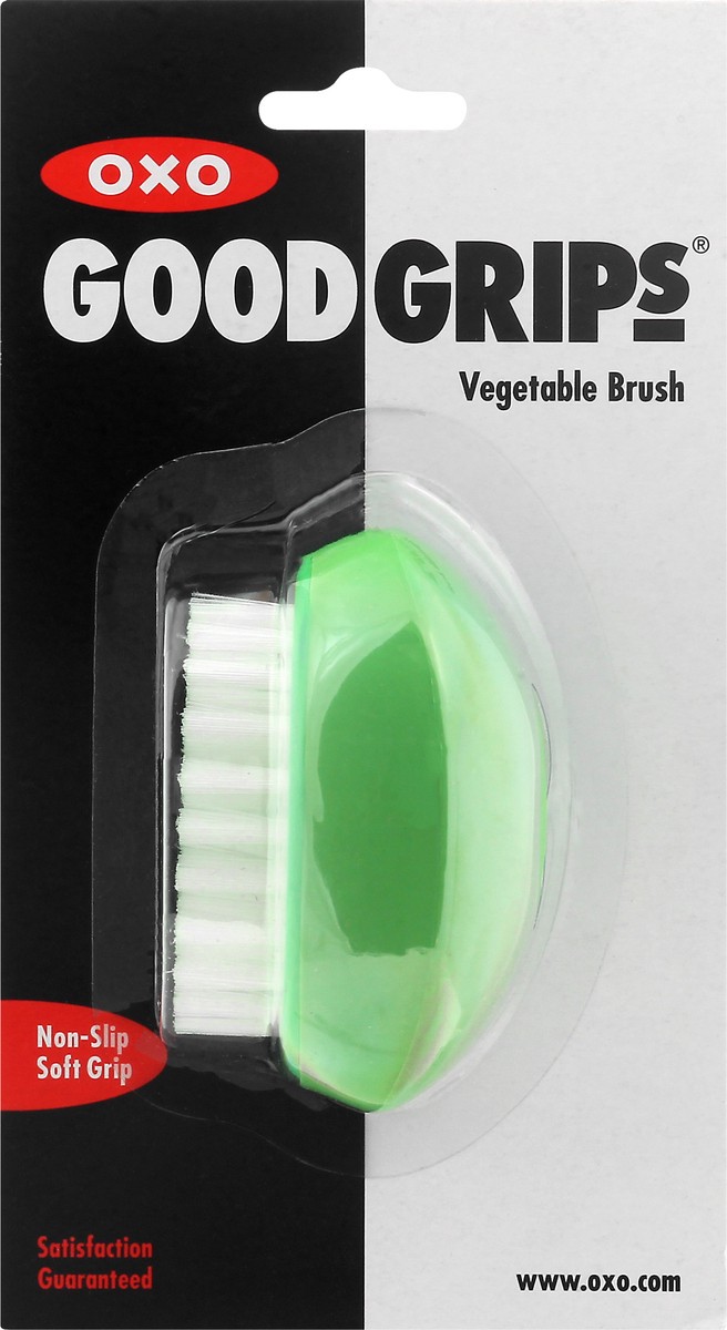slide 6 of 9, OXO Good Grips Vegetable Brush 1 ea, 1 ct