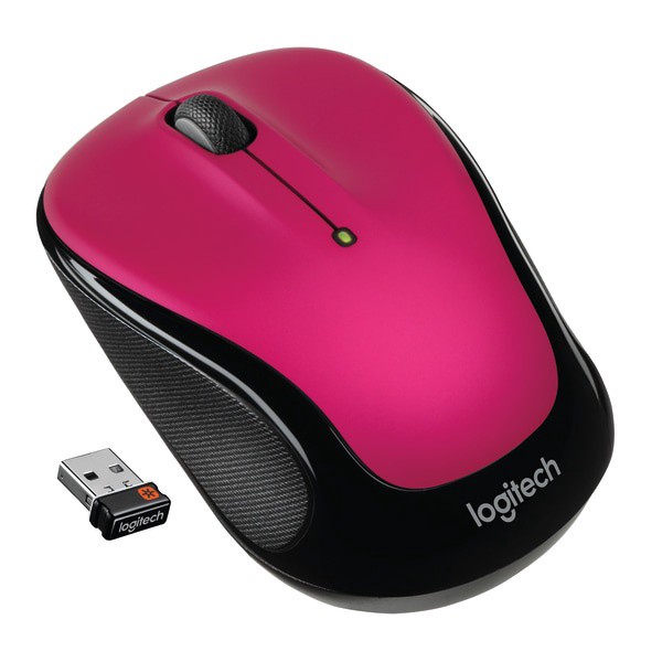 slide 1 of 3, Logitech M325 Wireless Mouse, Pink, 1 ct