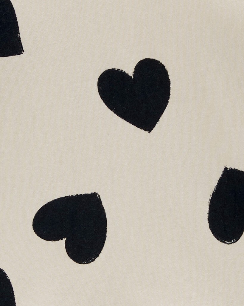 slide 2 of 2, Carter's Kid Heart Peplum Jersey Tee Khaki M, 1 ct