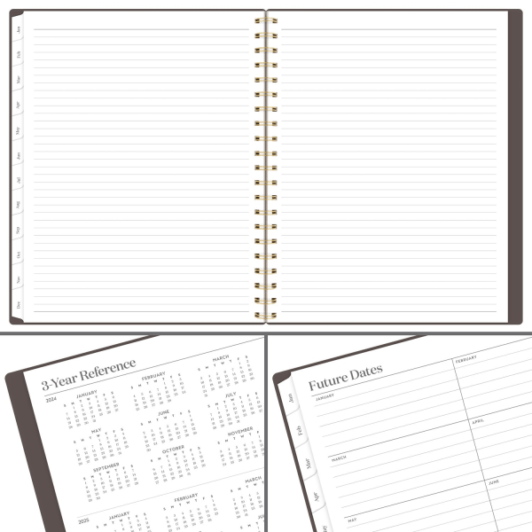slide 5 of 7, 2025 Cambridge Workstyle Monthly Planner, 8-1/2"" X 11"", Java, January To December, 1 ct