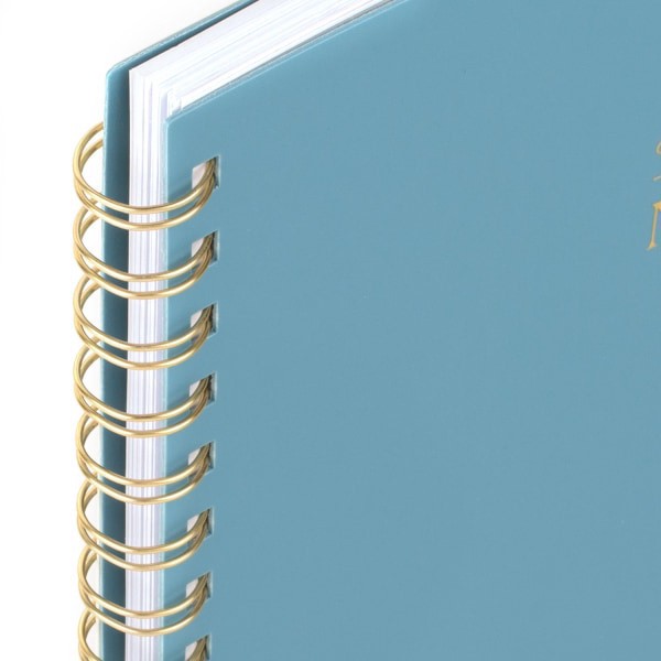 slide 5 of 9, 2025 Cambridge Workstyle Classic Weekly/Monthly Planner, 5-1/2"" X 8-1/2"", Seaside Blue, January To December, 1 ct