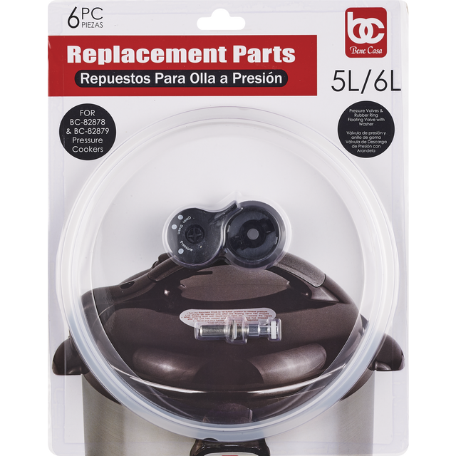 slide 1 of 1, BC Pressure Cooker Replacement Valve&Rubberring #Sp035, 5l/6l, 1 ct