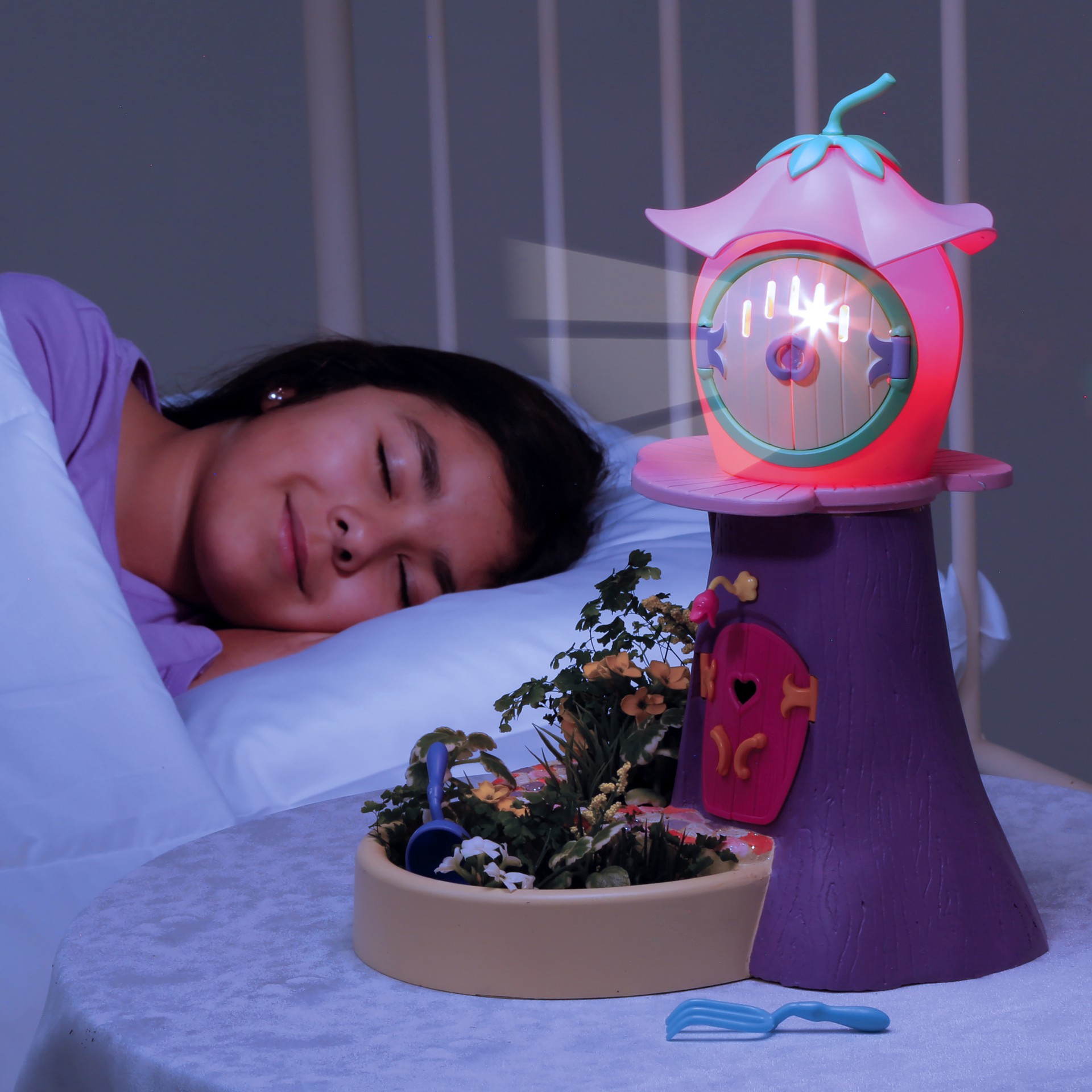 slide 7 of 11, My Fairy Garden Light Treehouse, 1 ct