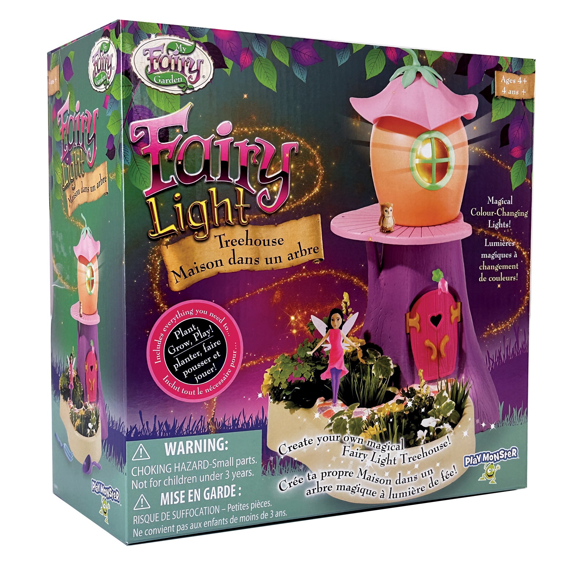 slide 3 of 11, My Fairy Garden Light Treehouse, 1 ct