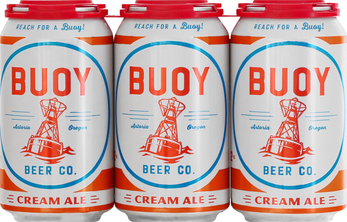 slide 8 of 10, Buoy Beer Cream Ale Beer 6 ea, 6 ct