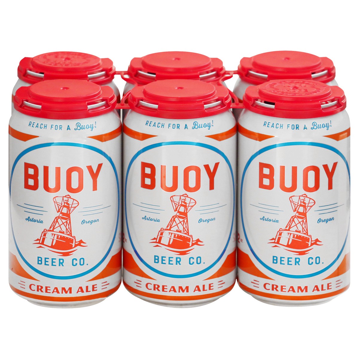 slide 5 of 10, Buoy Beer Cream Ale Beer 6 ea, 6 ct