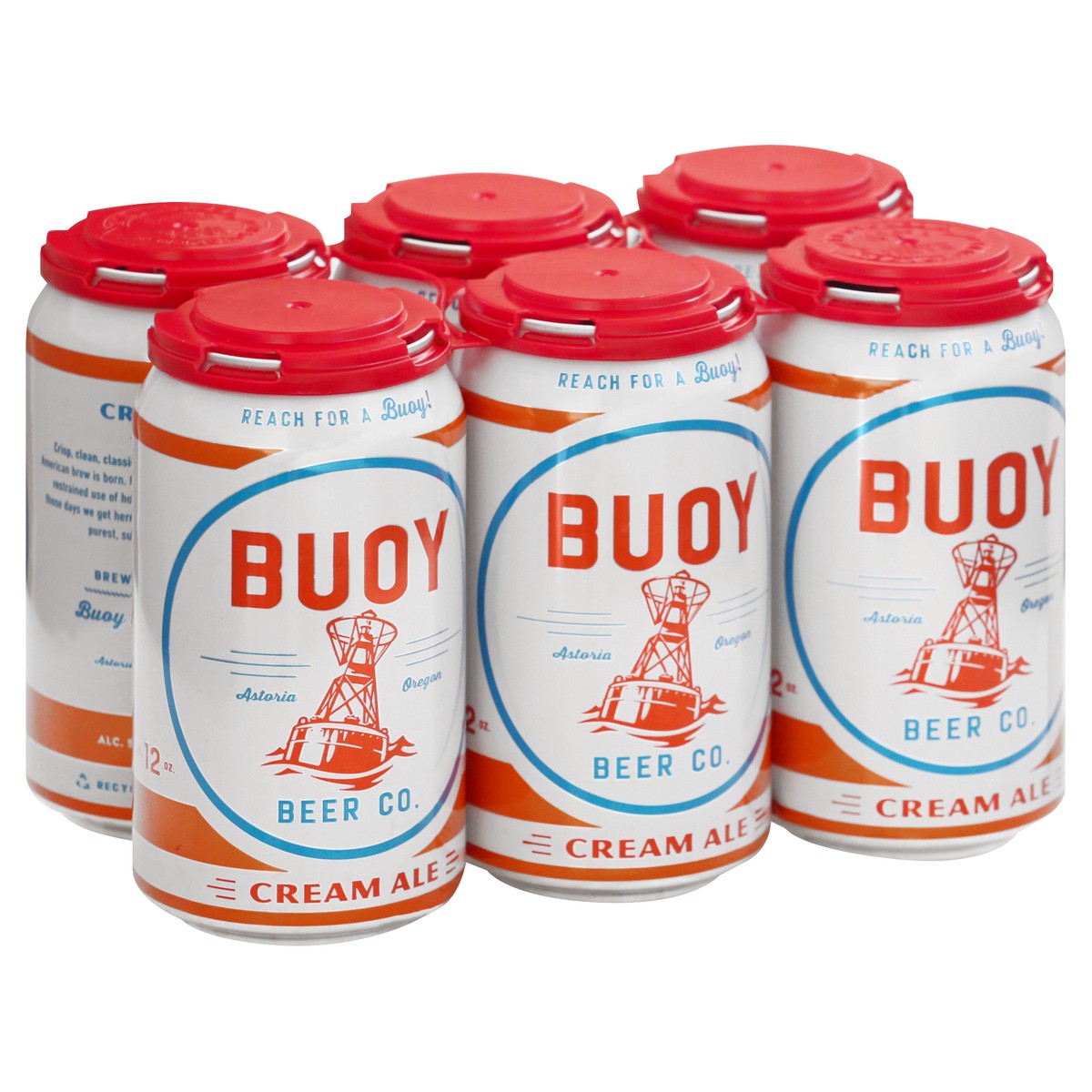 slide 10 of 10, Buoy Beer Cream Ale Beer 6 ea, 6 ct