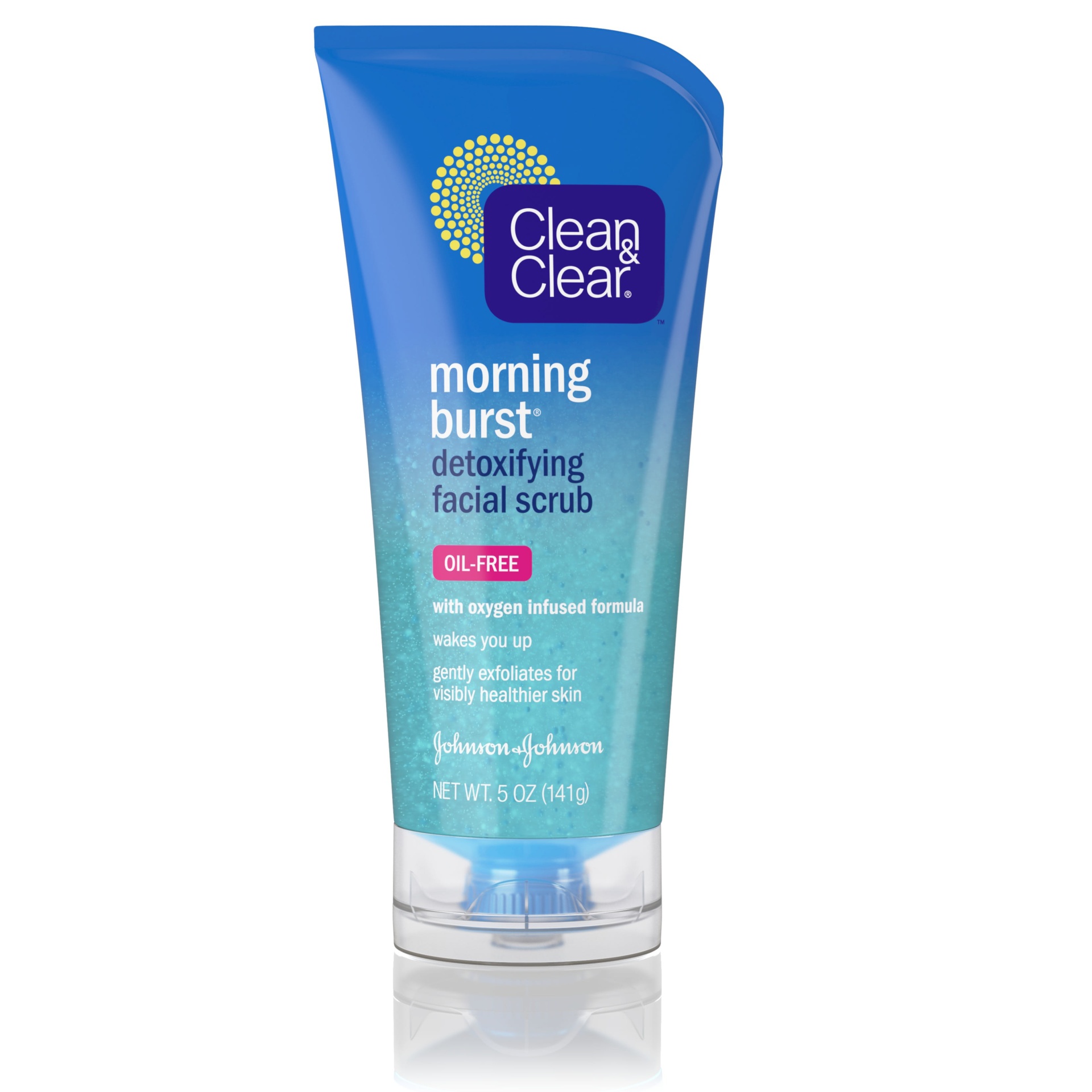 slide 1 of 6, CLEAN & CLEAR MORNING BURST Detoxifying Facial Scrub, 5 Fl. Oz, 5 oz