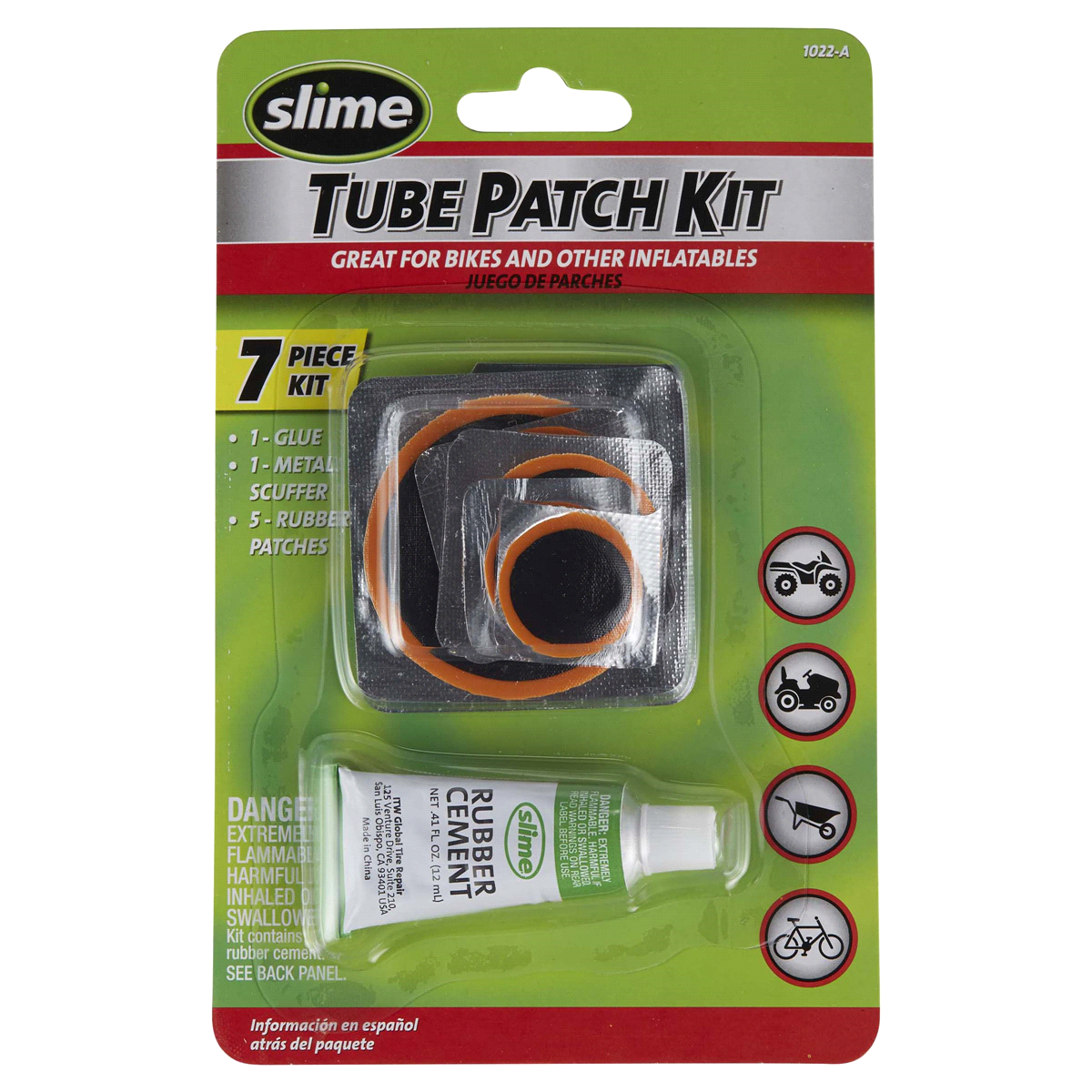 slide 1 of 5, Slime Tube Patch Kit, 1 ct