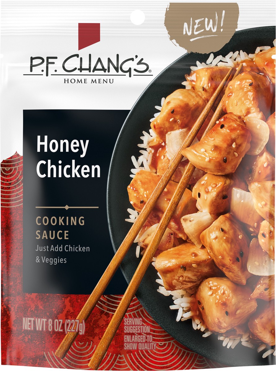 slide 9 of 11, P.F. Chang's Home Menu Honey Chicken Cooking Sauce and Marinade, 8 fl oz., 8 oz