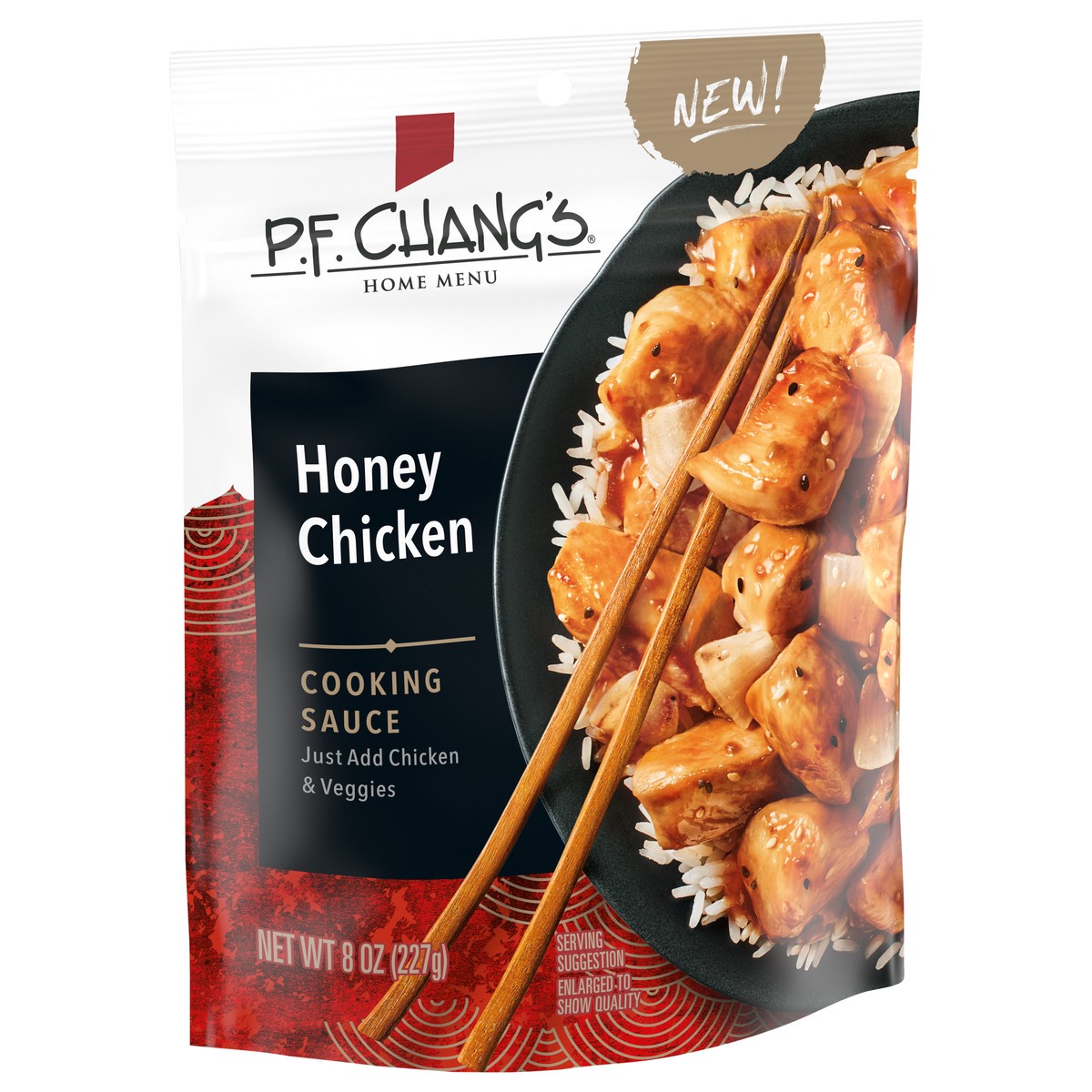 slide 6 of 11, P.F. Chang's Home Menu Honey Chicken Cooking Sauce and Marinade, 8 fl oz., 8 oz