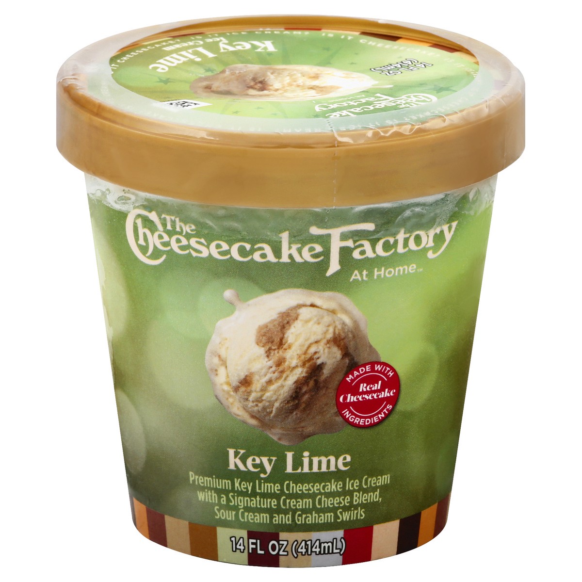 slide 11 of 13, Cheesecake Factory At Home Key Lime Ice Cream 14 oz, 14 fl oz