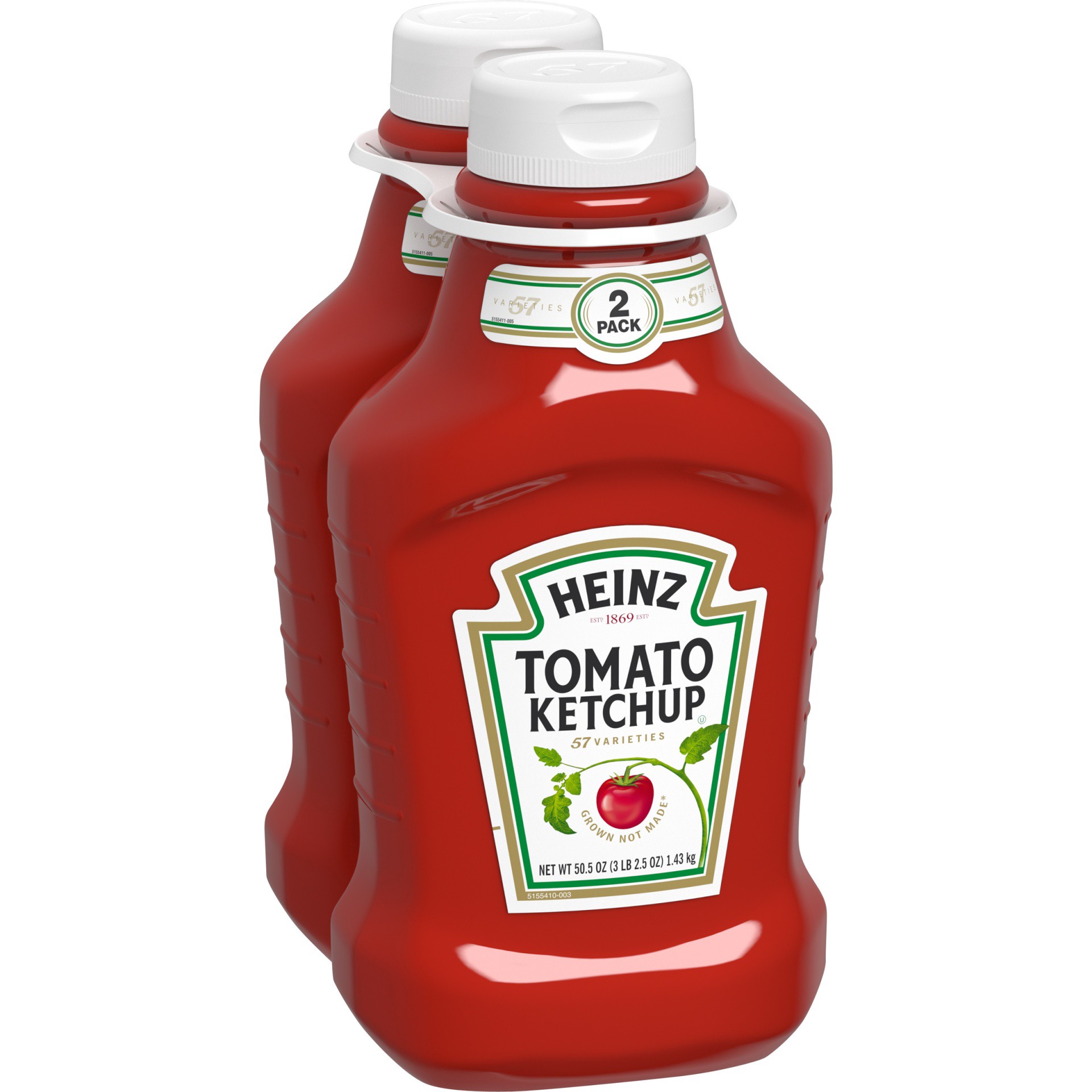 slide 11 of 12, Heinz Tomato Ketchup, 2 ct; 50.5 oz