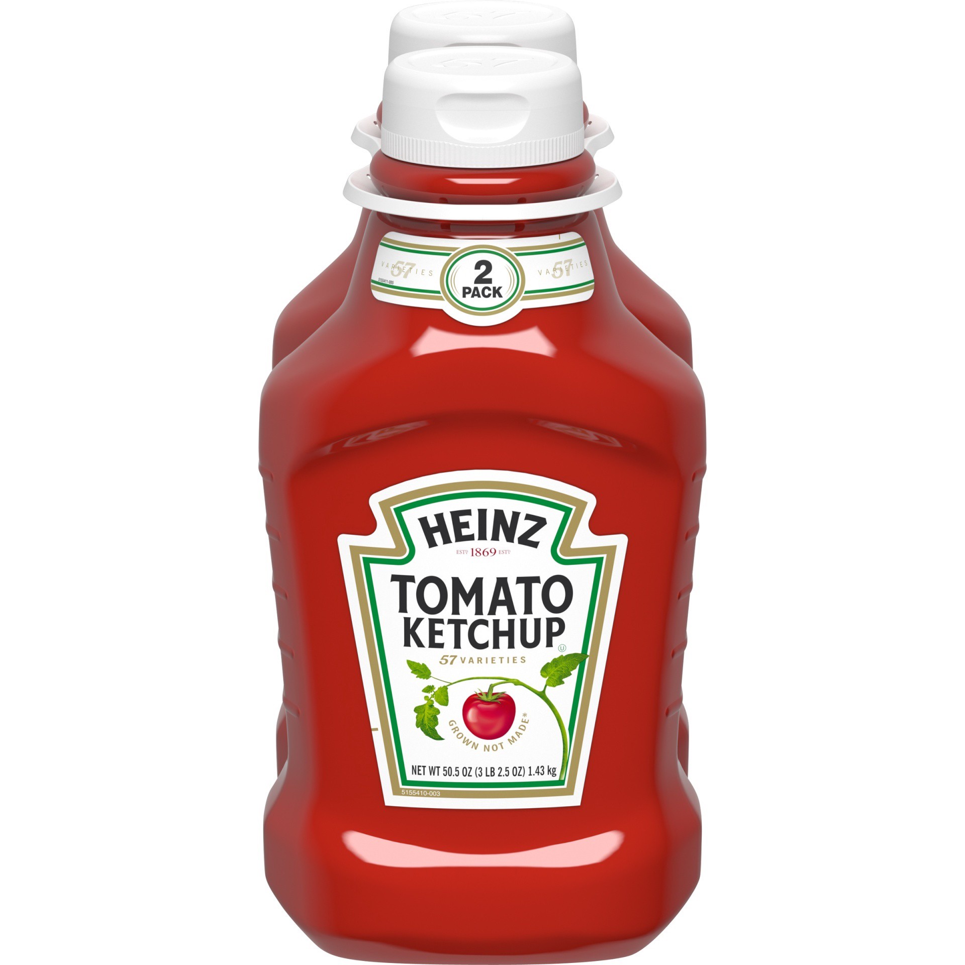 slide 1 of 12, Heinz Tomato Ketchup, 2 ct; 50.5 oz