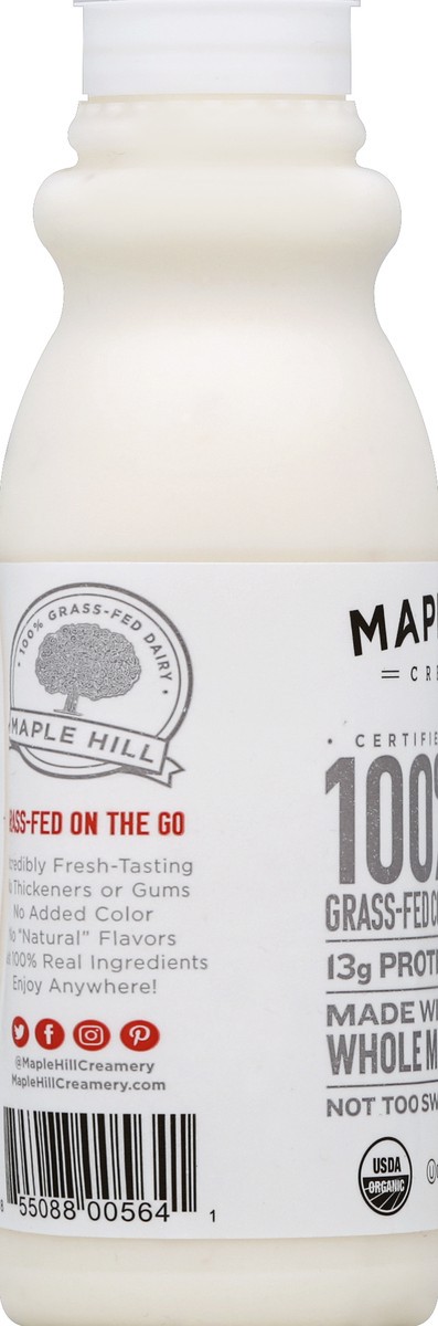 slide 4 of 4, Maple Hill Creamery Yogurt 12 oz, 12 oz